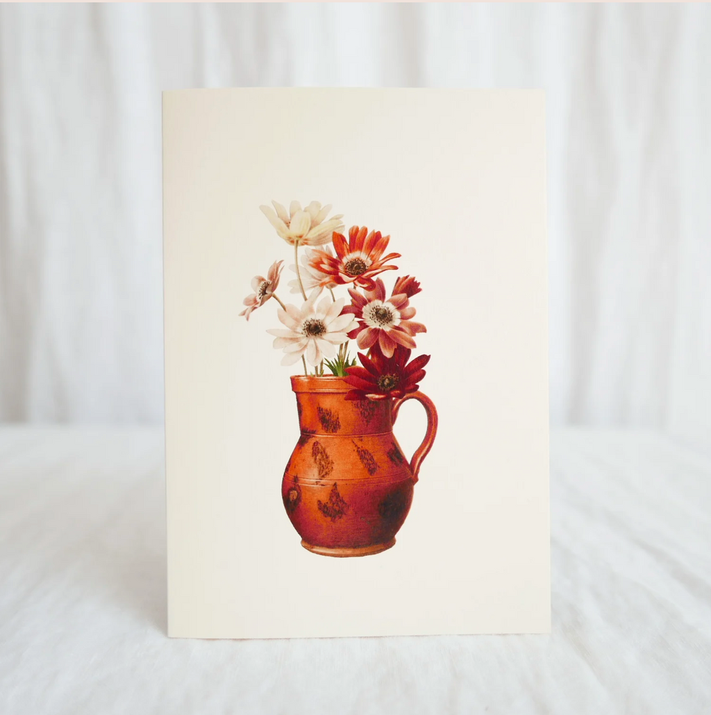 Hydrangea Ranger Journal - Daisies in terracotta vase