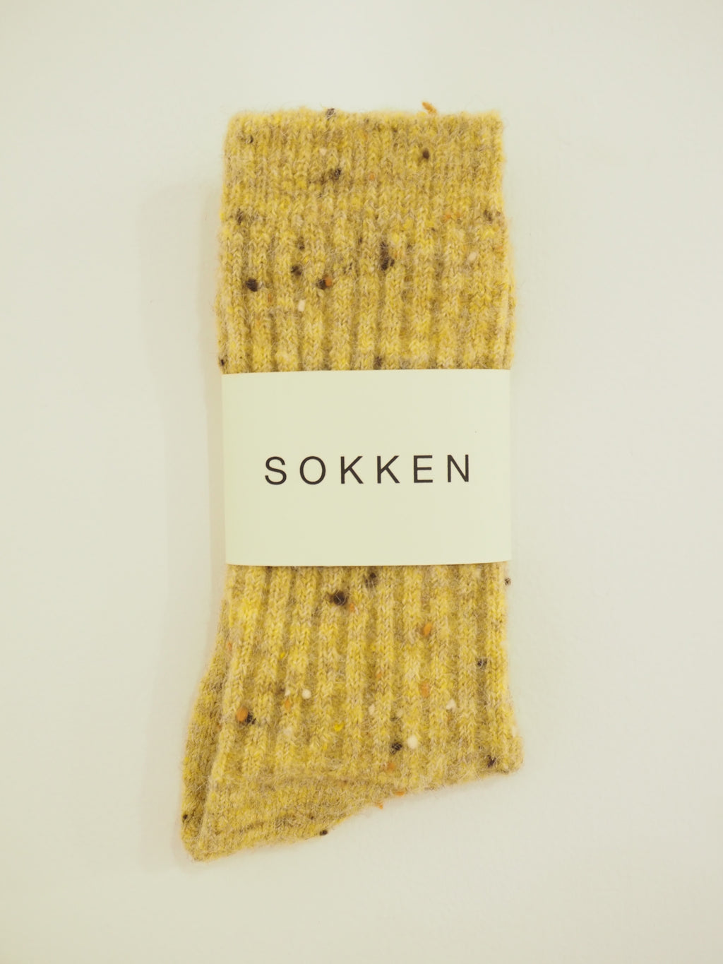 S O K K E N Cabin Socks - Lemon