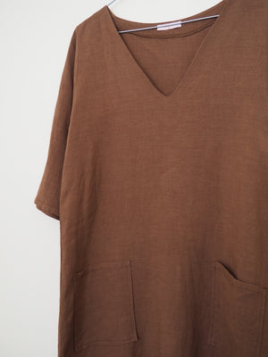 Cassidy dress - Cocoa