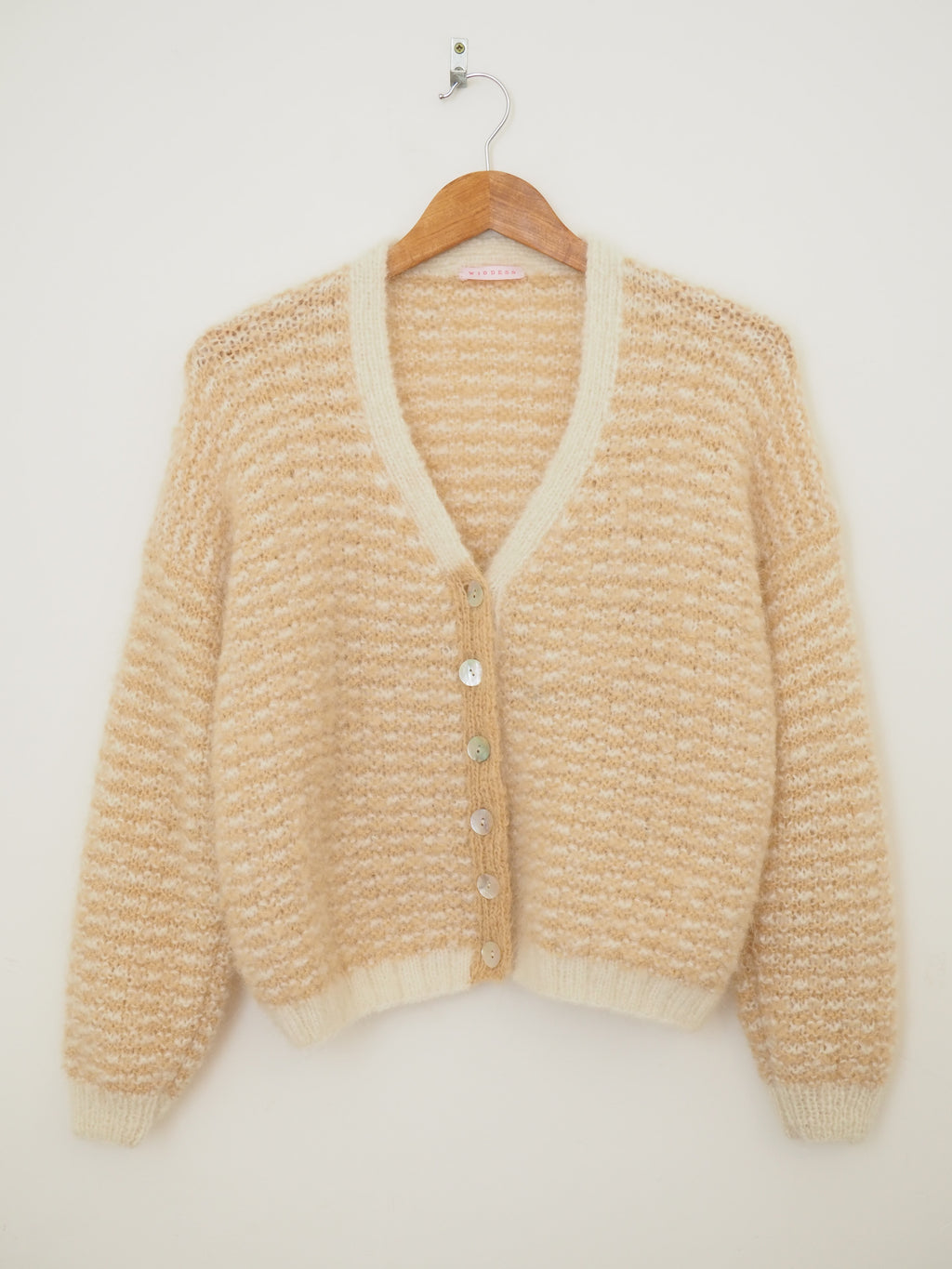 Hand knit cardi - Cirrus