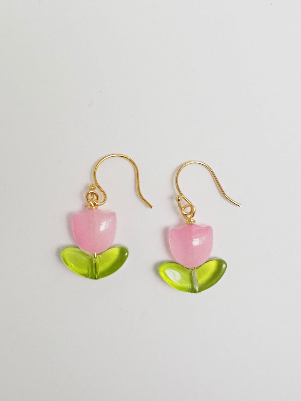 Tulip earrings - Pink