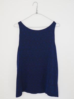 Casey top - Louis Blue