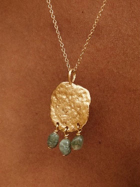 Agapée - Ayda green necklace
