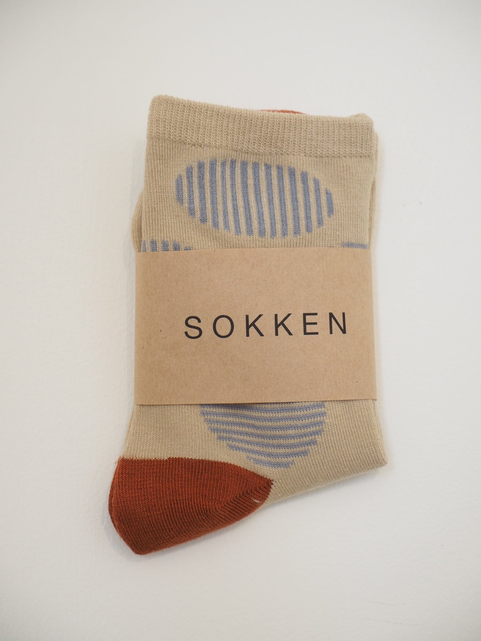 S O K K E N Spot Socks - Caramel