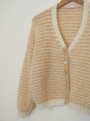 Hand knit cardi - Cirrus