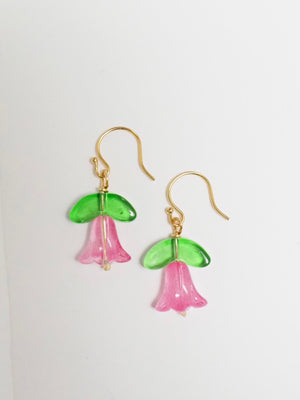 Lilly earrings - Rose