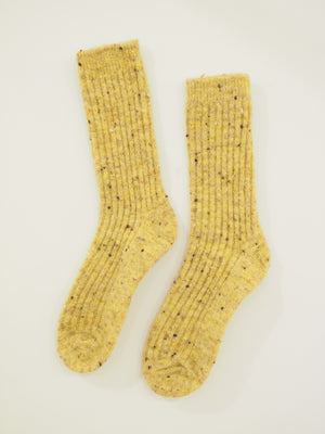 S O K K E N Cabin Socks - Lemon