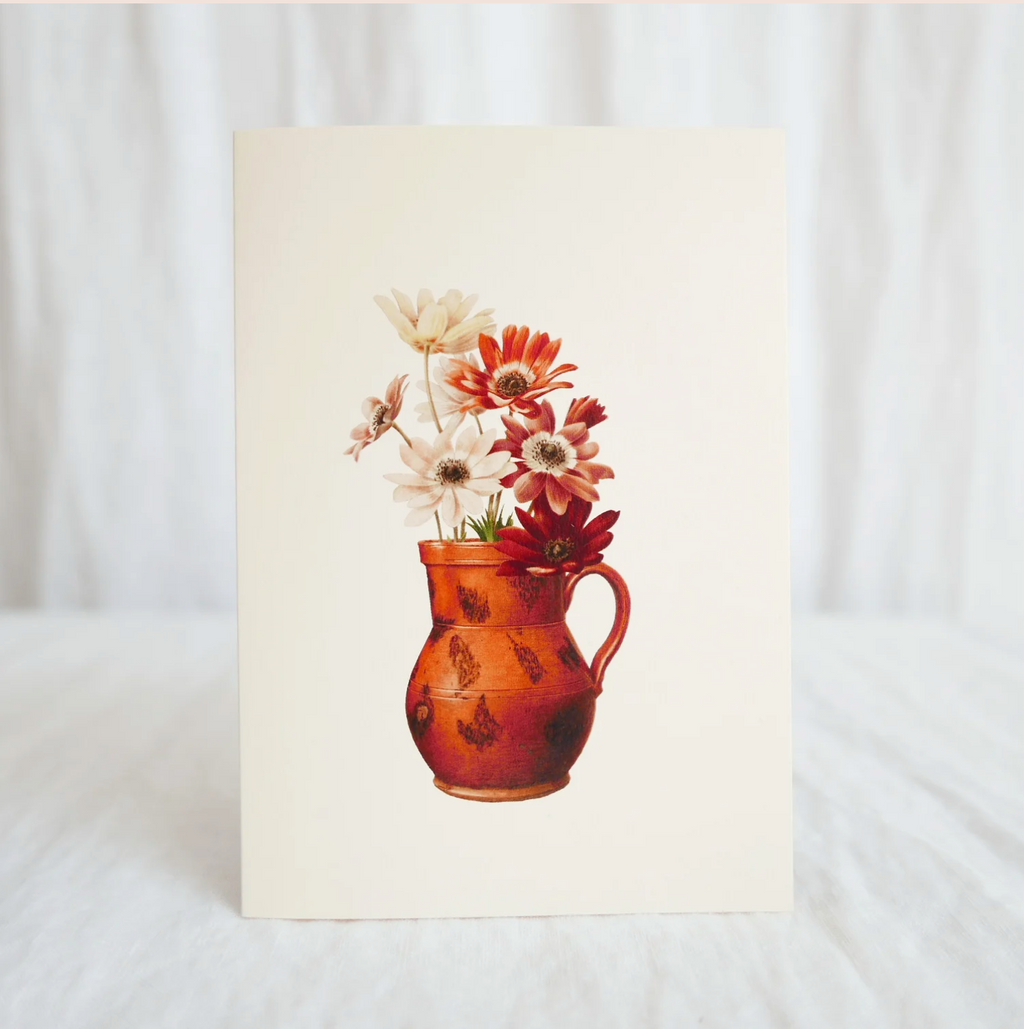 Hydrangea Ranger Card - Daisies in Terracotta