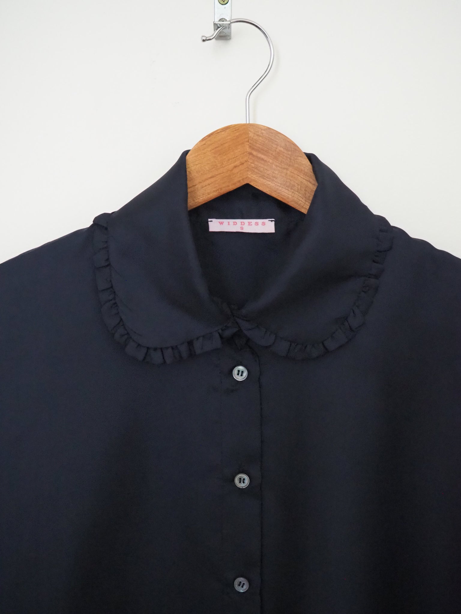 Goldie Shirt - Navy habotai