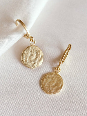 Agapé - Luna earrings gold