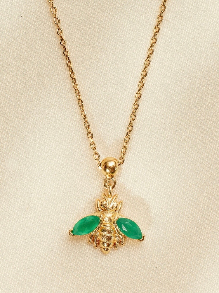 Agapé - Miva Charm Green necklace