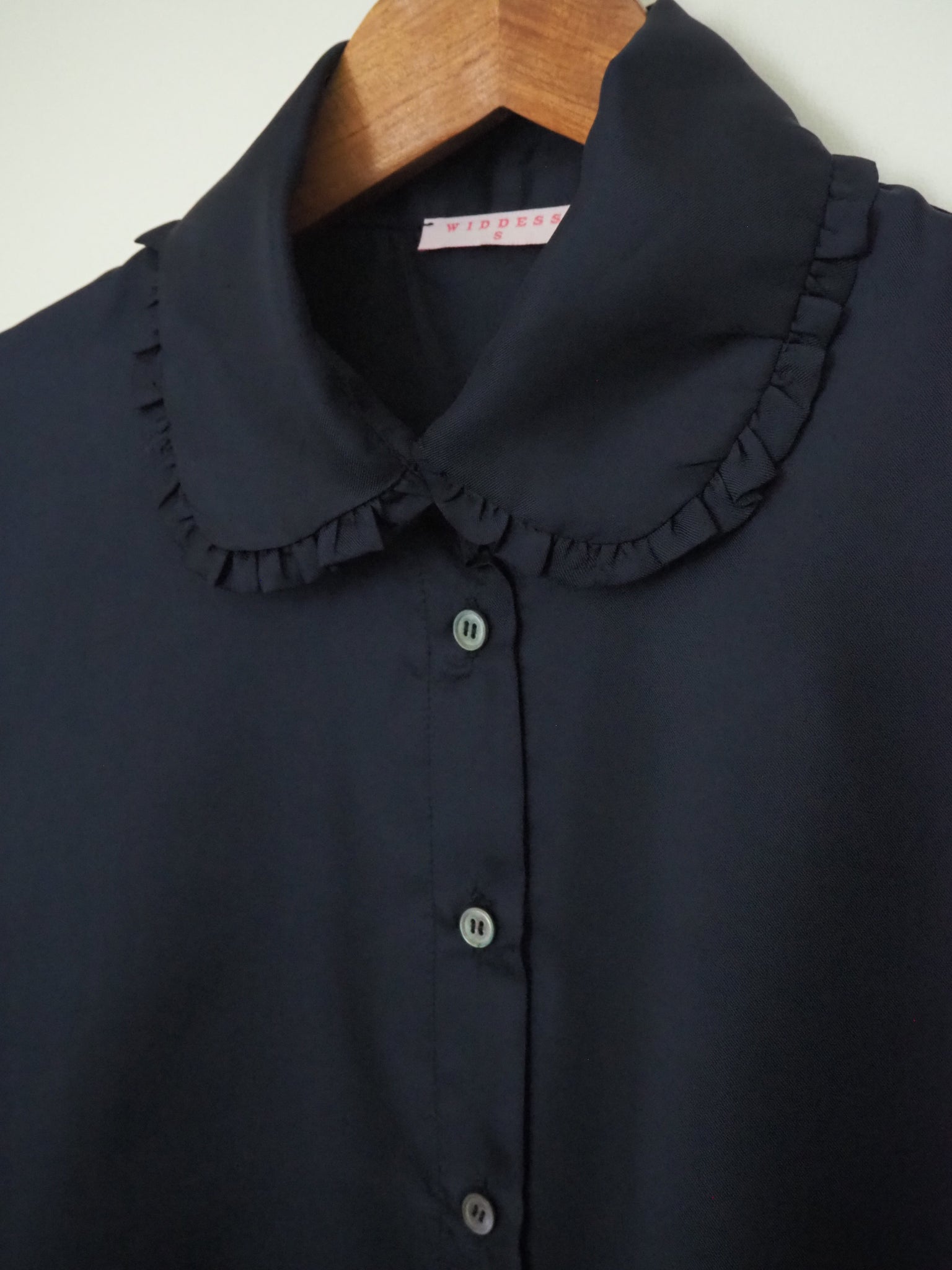 Goldie Shirt - Navy habotai