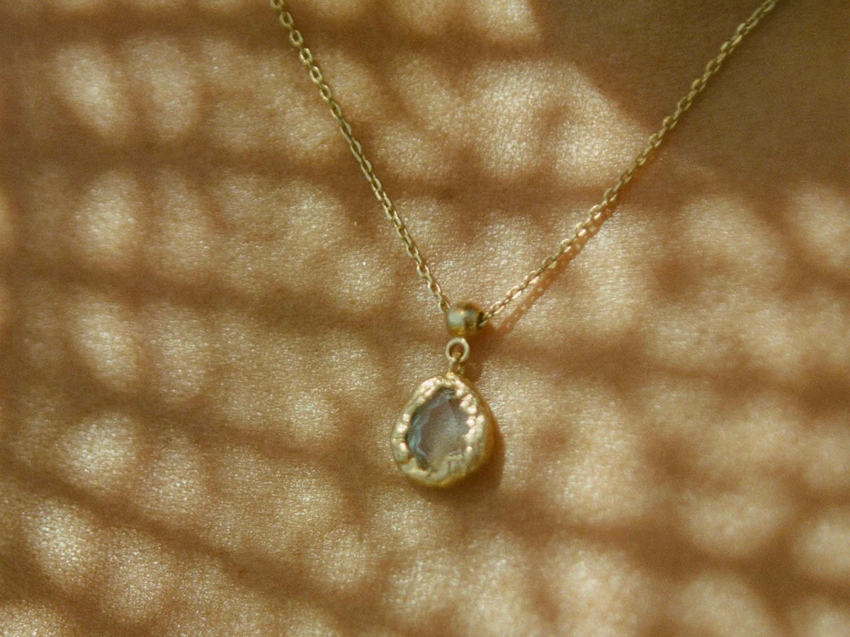 Agapé - Lysia Azure charm necklace