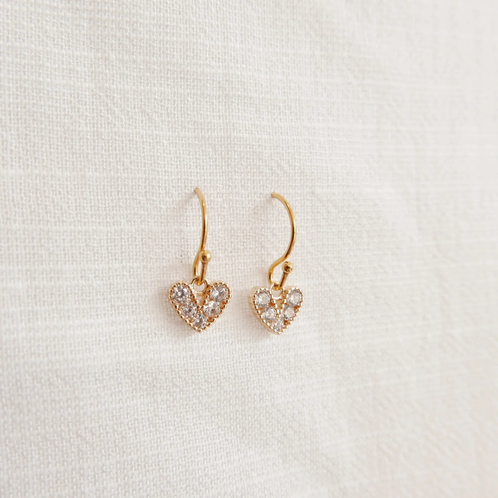 Hydrangea Ranger - Sweetheart earrings.
