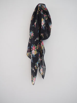 Silk neck scarf - Cricket