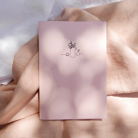 Hydrangea Ranger Hue Journal - pink + still life