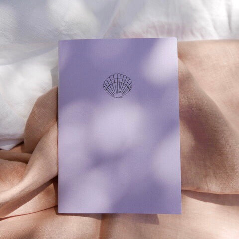 Hydrangea Ranger Hue Journal - lilac + sea shell