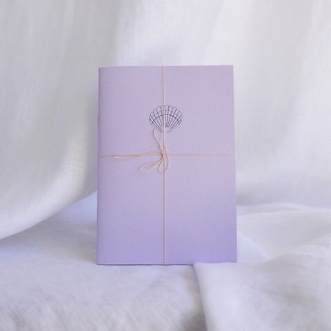 Hydrangea Ranger Hue Journal - lilac + sea shell
