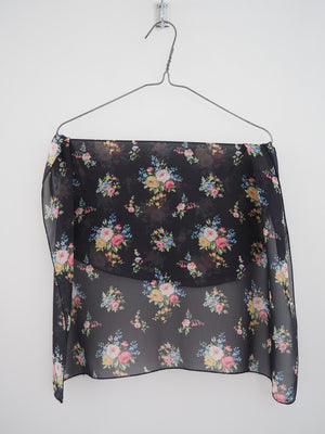 Silk neck scarf - Cricket