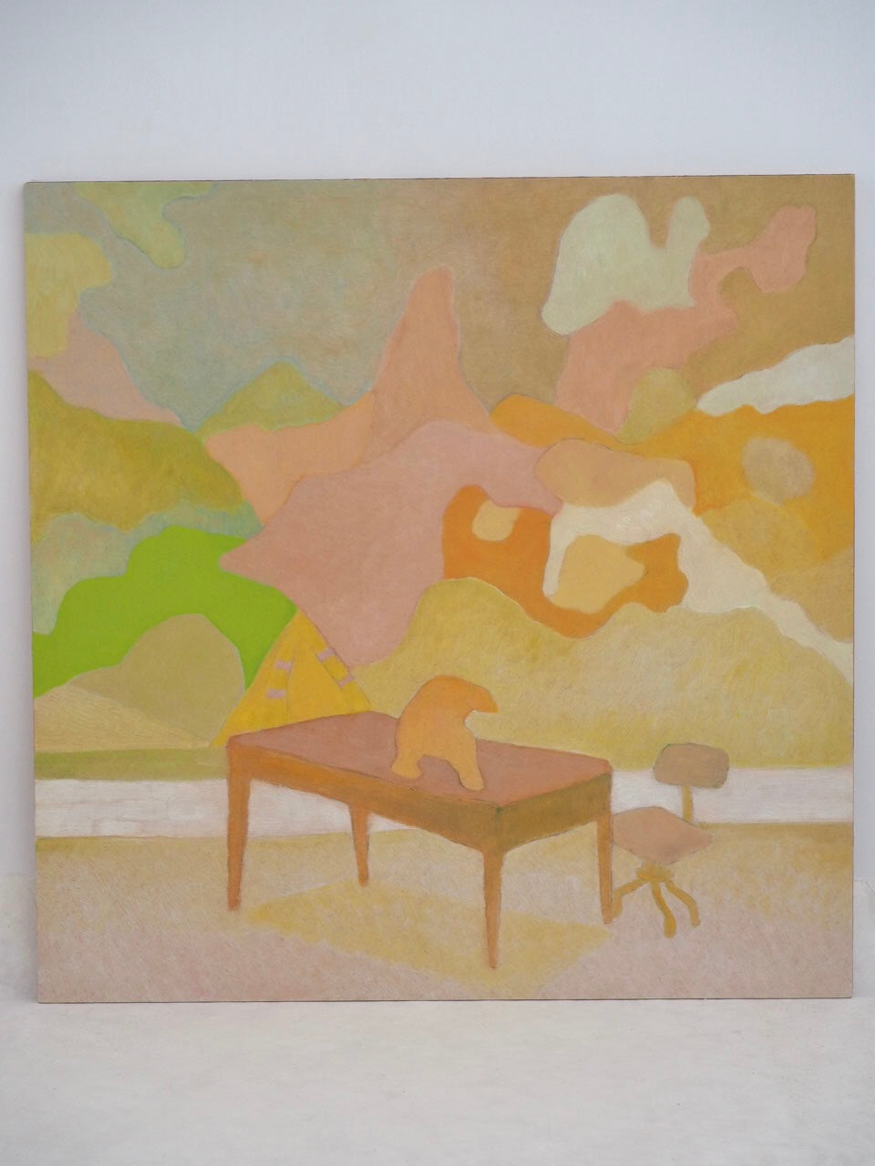 Painting - Tablesetting two