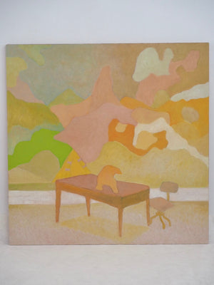 Painting - Tablesetting two